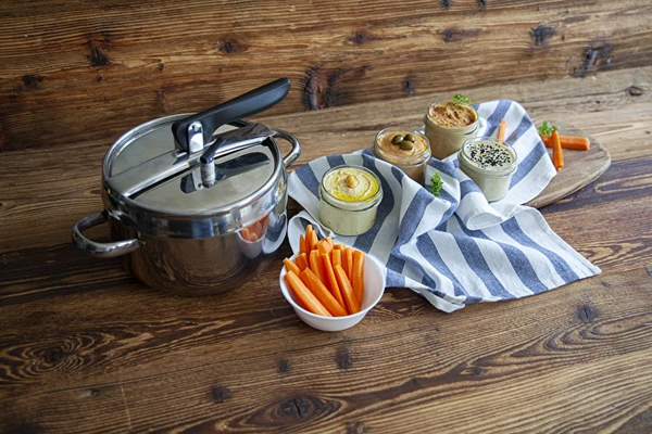 Hummus en diferentes versiones de sabor