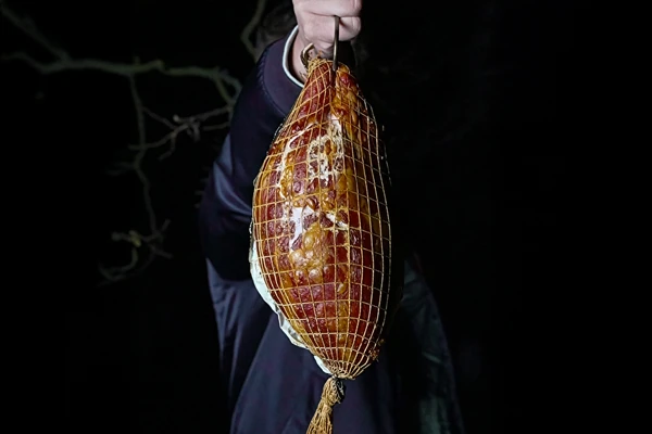 Jamón ahumado para las fiestas
