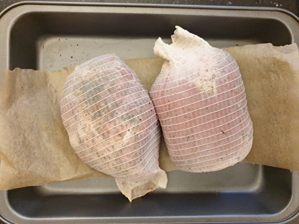 Jamón casero al horno