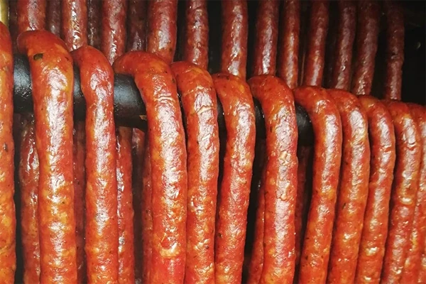 Kabanos caseros de cerdo