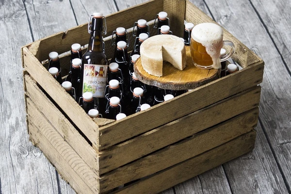 Queso a la cerveza casero