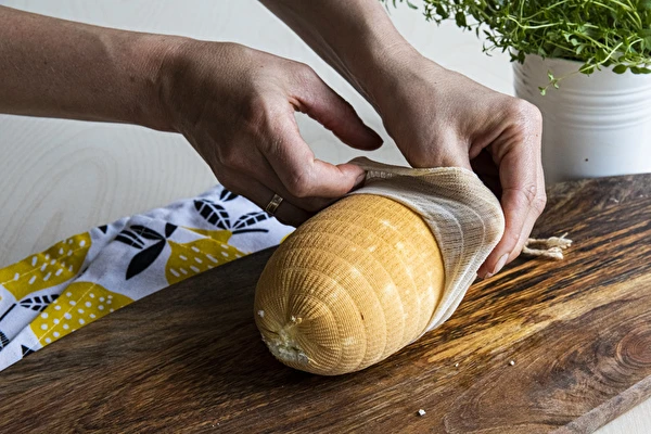 Queso de cuajo ahumado