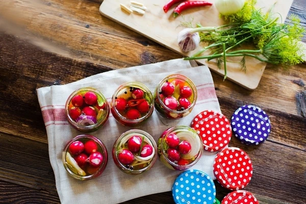 Rábanos fermentados