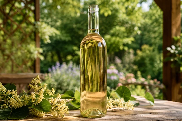 Vino de flores de tilo