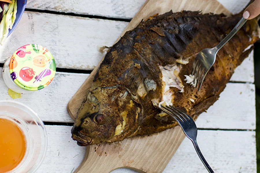 Browin Przepiśnik - Carpa para Nochebuena – ahumada