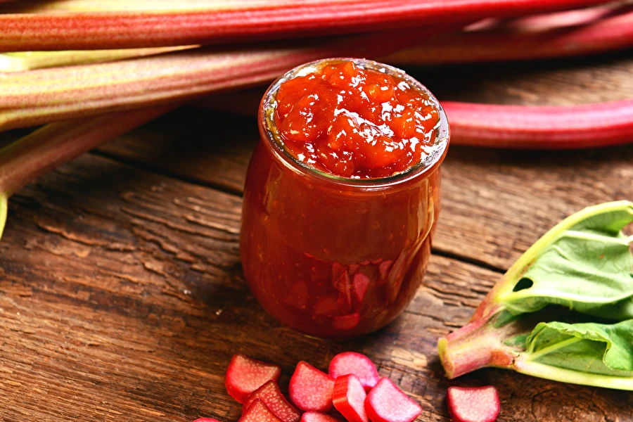 Browin Przepiśnik - Confitura de ruibarbo