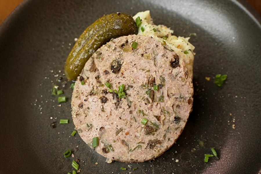 Browin Przepiśnik - Fiambrera con fiambre de cerdo