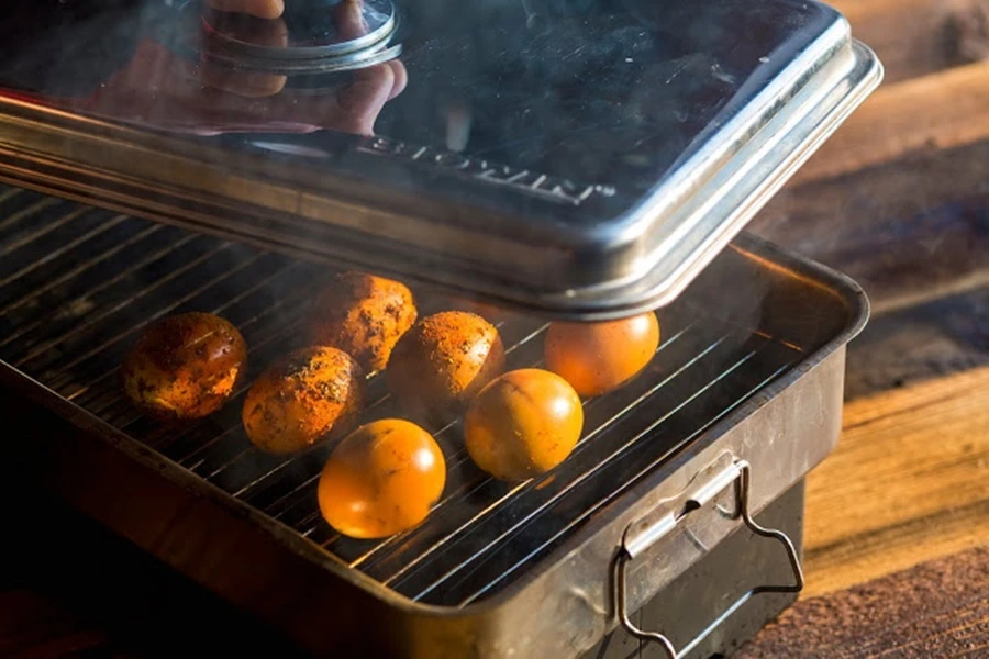 Browin Przepiśnik - Huevos ahumados