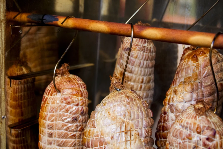 Browin Przepiśnik - Jamón ahumado casero - humareda