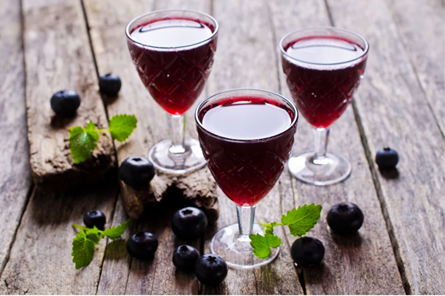 Browin Przepiśnik - Licor de arándano azul