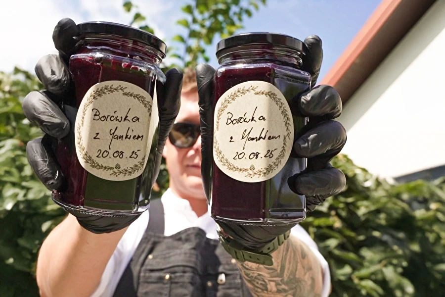 Browin Przepiśnik - Mermelada de arándanos con esencia Jänek-Majster