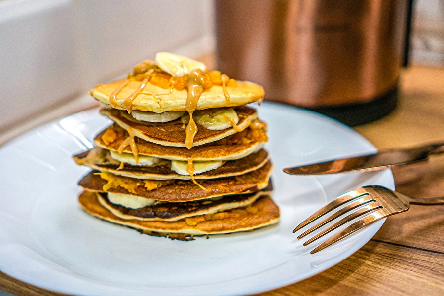 Browin Przepiśnik - Pancakes con levadura sin grasa