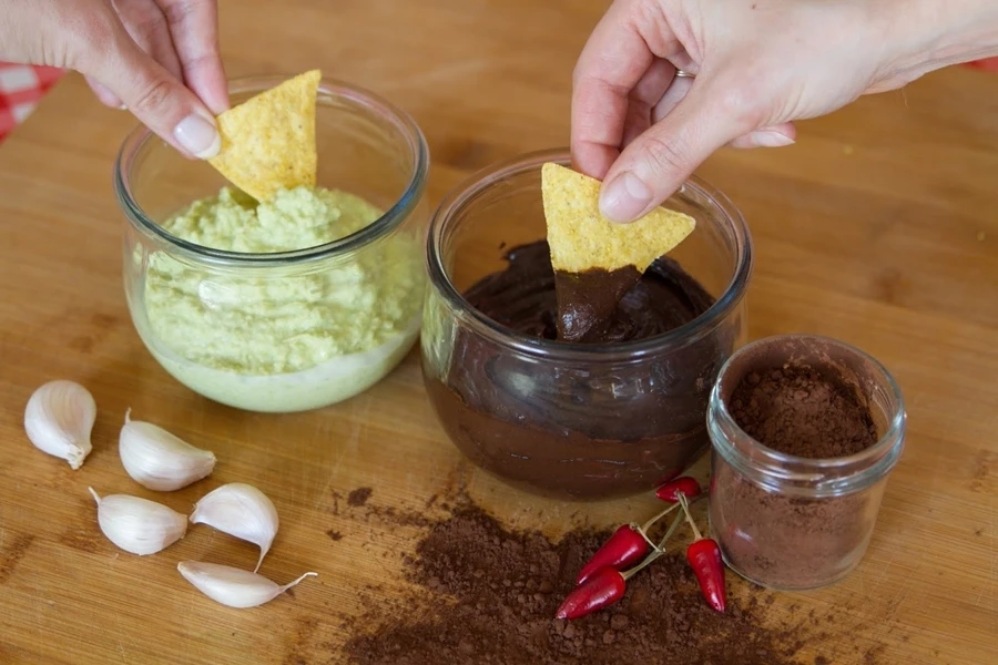 Browin Przepiśnik - Pasta de aguacate, dulce y salada