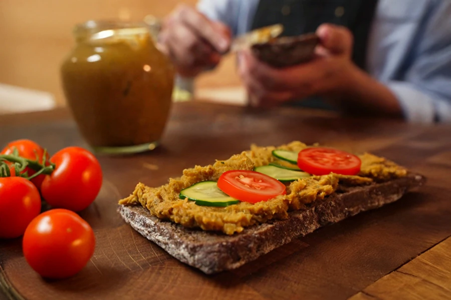 Browin Przepiśnik - Paté vegano de lentejas y calabaza en cocedor de jamón