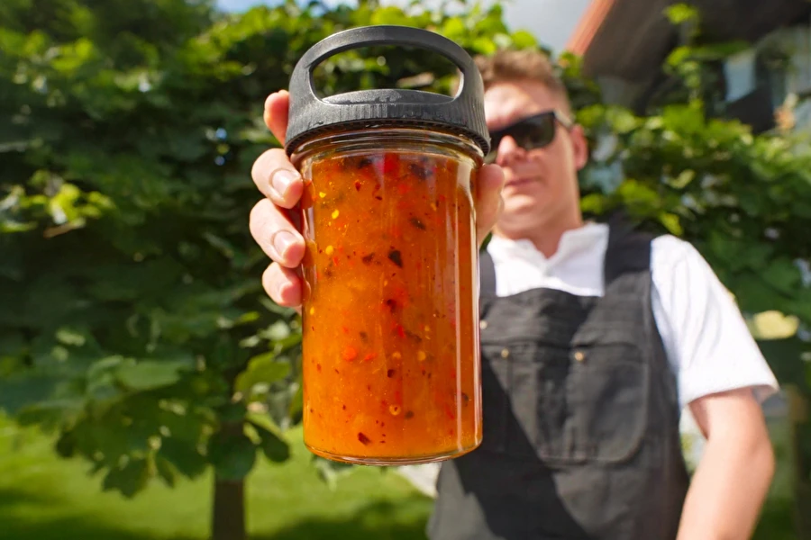 Browin Przepiśnik - Pikantny dżem brzoskwiniowy z chili i nutą rumu