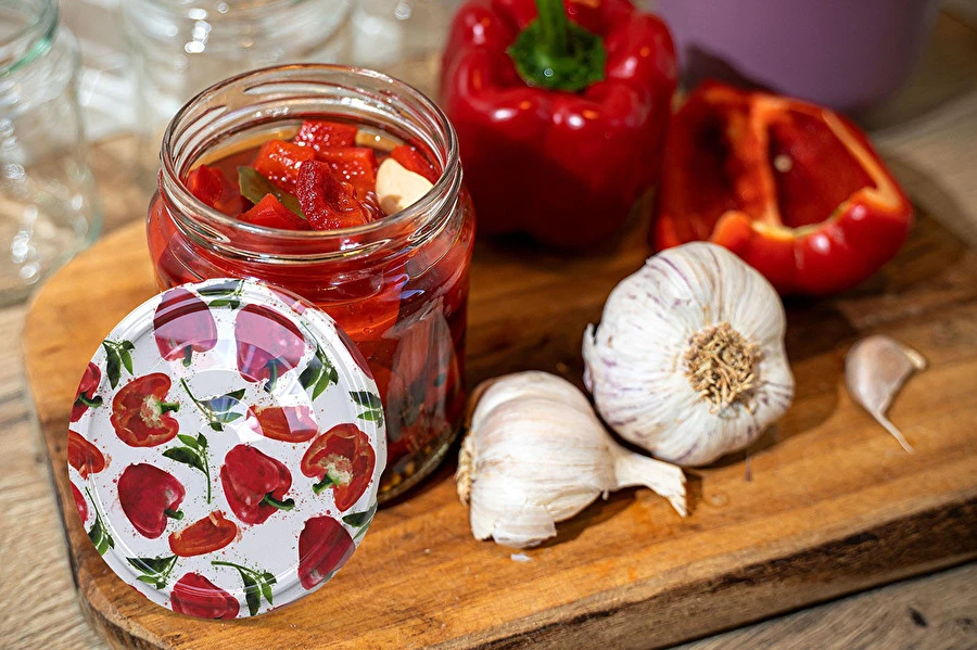 Browin Przepiśnik - Pimientos encurtidos