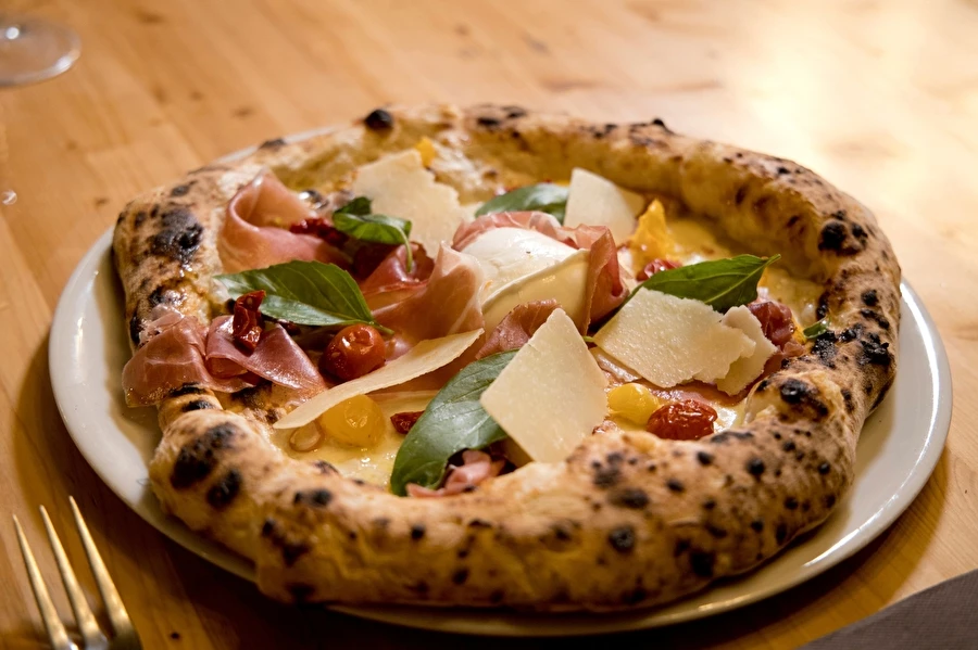 Browin Przepiśnik - Pizza napolitana en parrilla de gas