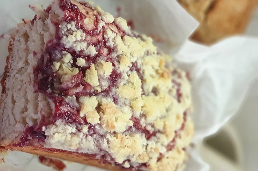 Browin Przepiśnik - Recetas de nuestros clientes: Pastel de levadura con frambuesas