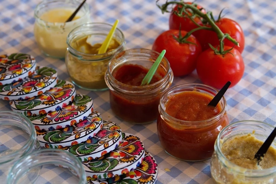Browin Przepiśnik - Salsas caseras: ketchup, mayonesa y mostaza
