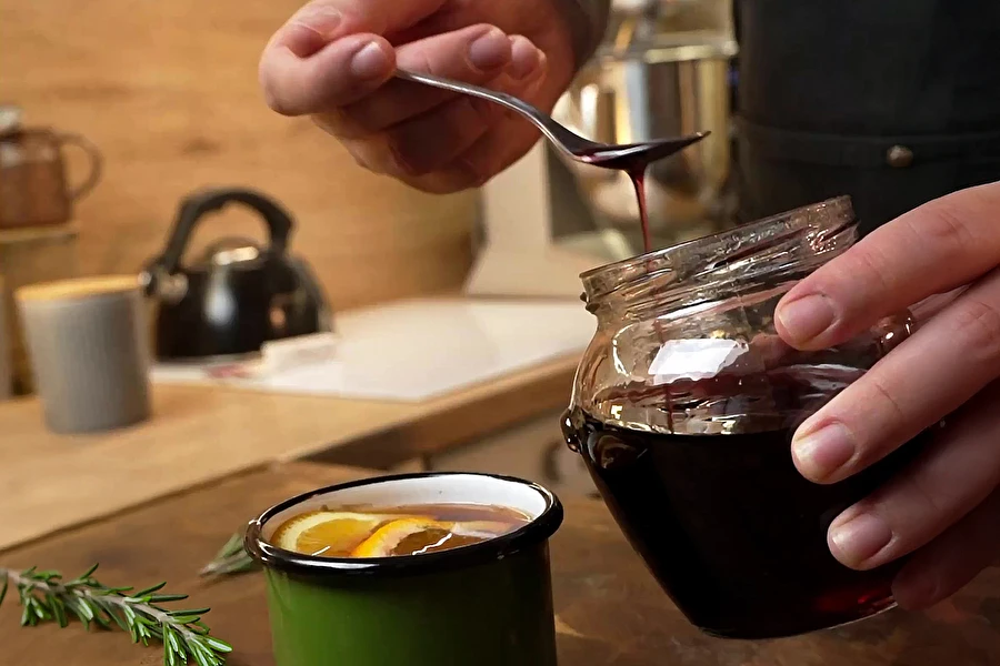 Browin Przepiśnik - Sirope para té